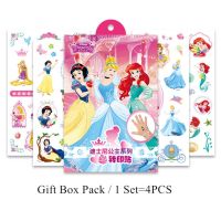 【YF】 Kids Temporary Tattoo Stickers Toy Princess Body Art Waterproof With Gift Box