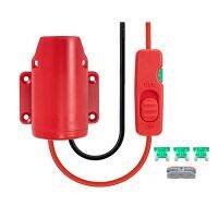 Power Wheel Adapter Red Plastic for 12V M12 Battery Adapter Battery Converter Kit with Switch Fuse &amp; Wire Terminals