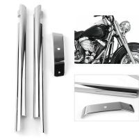 Motorcycle Down Tube Cover Accent Trim for Harley Softail Twin Cam Models 2000-2006 Frame Down Tube Covers