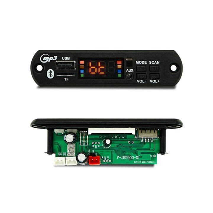 bluetooth-5-0-mp3-player-decoder-board-fm-radio-tf-usb-2x40w-aux-module-receiver-jq-d063bt-kit-audio-amplifier-board