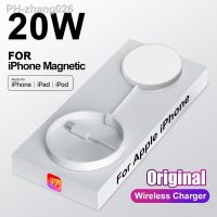 Original 20W PD Magnetic Wireless Fast Charger For Apple iPhone 15 14 13 12 11 Pro Max Mini XR X XS 8 Plus Tpye C Quick Charging