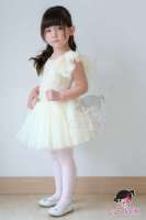 ชุดบัลเล่ต์ แฟนซี สำหรับเด็ก แนวเจ้าหญิง โทนสีขาว  Ballet suite Fancy มีหลากลายไซต์ ความสูง 100 110 120 130 140