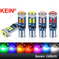 KEIN 1x Super Bright T5หลอดไฟ Led W3W แผงหน้าปัดแผงหน้าปัด7SMD 4014เมตรไฟเตือนไฟสัญญาณรถ Light