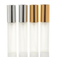 20pcs/lot 5ML 10ML Frosted Glass Sample Perfume Bottle Thin Glass Spray Bottle Tube Vials for Travel