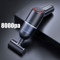 8000pa 120W Portable Wireless Car Vacuum Cleaner Rechargeable Household Handheld Automatic Vacuum Cleaner High Suction Power