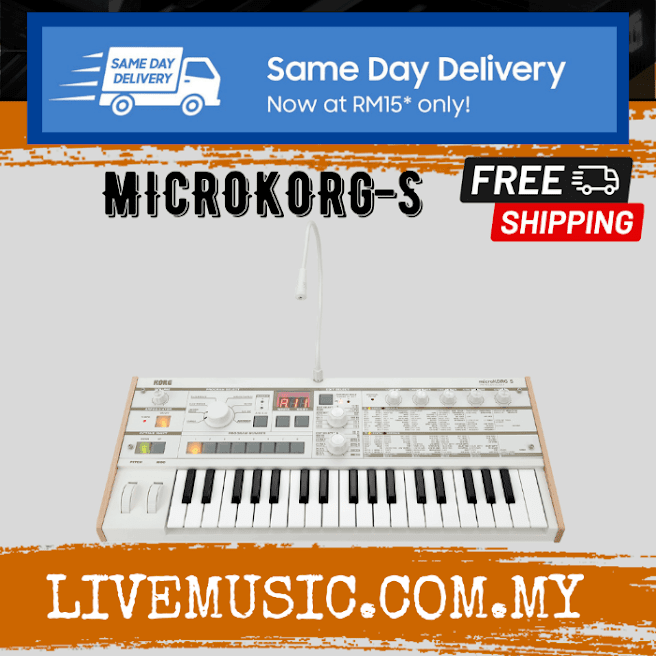 Korg microKORG S - Synthesizer/Vocoder (microKORG-S)(microKORG MK