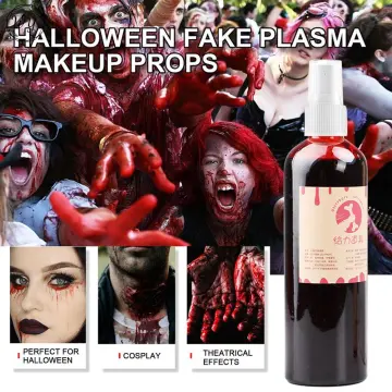 Fake Blood Capsules,Halloween Fun Joke Horror Scary Prank Toy Capsules Fake  Blood Pills Vampire,Halloween Makeup Blood Costume Cosplay Prop Party