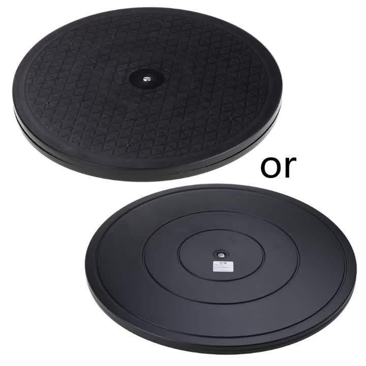 16" Bonsai Turntable Rotating Plate Wheel Revolving Home Kitchen