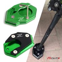 ۩✳ For Kawasaki Z650 Z900 Z900RS 2017-2023 Z800 Z1000 Z1000SX 2011-2019 Motorcycle Kickstand Plate Extension Pad Side Stand Enlarge