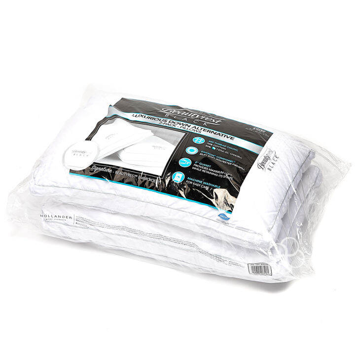 Beautyrest Black Luxurious Down Alternative Pillow 2s Lazada PH