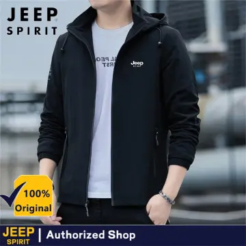 JEEP SPIRIT Men's Sun Protection Clothing Thin Jacket Coat