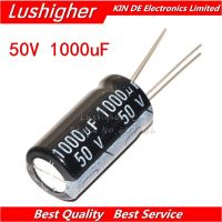 10PCS 50V1000UF 50V 1000UF 13*25mm 1000UF 50V 13x25 mm Aluminum Electrolytic Capacitor DIP WATTY Electronics