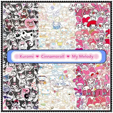 100pcs Mixed Sanrio Stickers Hello Kitty Cinnamoroll Kuromi My Melody  Waterproof