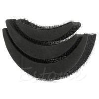 【CW】1Set 3Pcs Hair Styling Tool Hair Increase Bumpit Styling Tool Bump Foam Sponge Pad Insert Wedding 3 size light weight Black