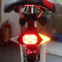 Light Rechargeable USB Turning Signal Cycling Taillight Bicycle Remote Control Medicine  First Aid Storage