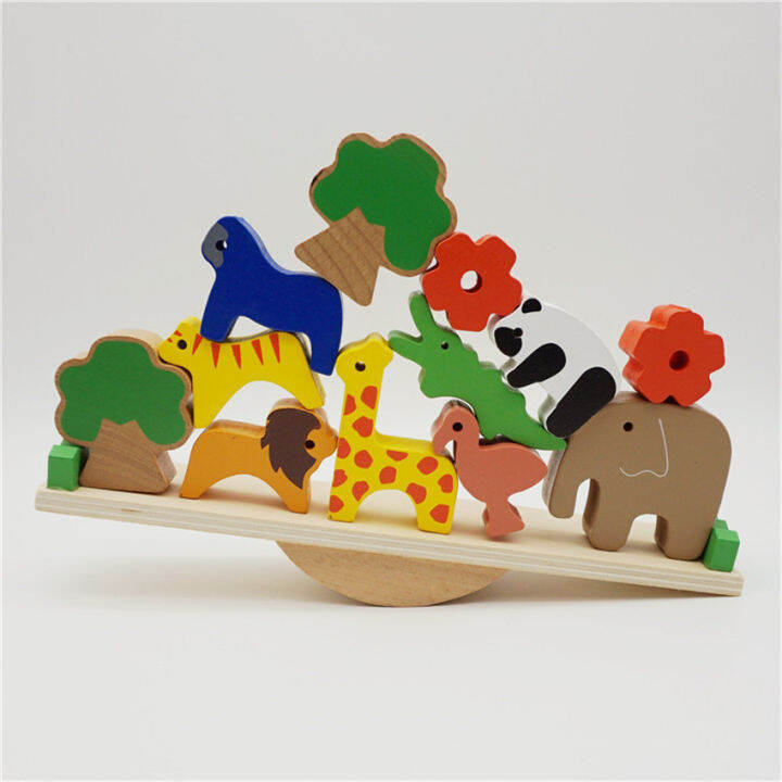 wooden animals for toddlers