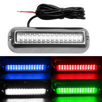 Laztech【In สหรัฐอเมริกา Stock 】42LED ใต้น้ำเรือ Pontoon ไฟขวางกลางกันน้ำ316SS สแตนเลส