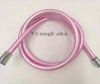 【Chat-support】 Hiba eStore G1 1.5ม./2 "PVC ห้องอาบน้ำสายฝักบัวป้องกันการระเบิด Anti-Twist Gold/silver/blue/pink/green สายฝักบัวแบบยืดหยุ่น