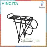 Vincita ตะแกรงหลังจักรยาน TOUR DISC สำหรับรถดิสเบรค สีดำ (C025) - สำหรับล้อ 26 นิ้ว ตะแกรงท้าย รับน้ำหนักได้ถึง 25 KG สินค้ามีจำนวนจำกัด