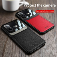 เคสหนังสำหรับ Vivo IQOO Neo8 Pro ฝาหลังแบบแข็งขอบซิลิโคนกันกระแทกทำจากแก้วทนความร้อนเคสโทรศัพท์หรูหรา