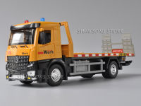 A1:32 Diecast Model Truck Toy Flatbed Traffic Rescue Vehicle Wrecker Miniature With Sound &amp; Light BigM