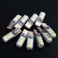 10 Pcs T10 2835 LED CANbus รถสว่างมากหลอดไฟแบบกว้างหลอดไฟสีขาว