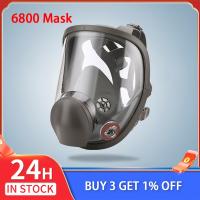 Gas Mask 6800 Screen Anti Fog for Formaldehyde Industrial Painting Spray Protection Chemical Laboratory Full Face Respirator