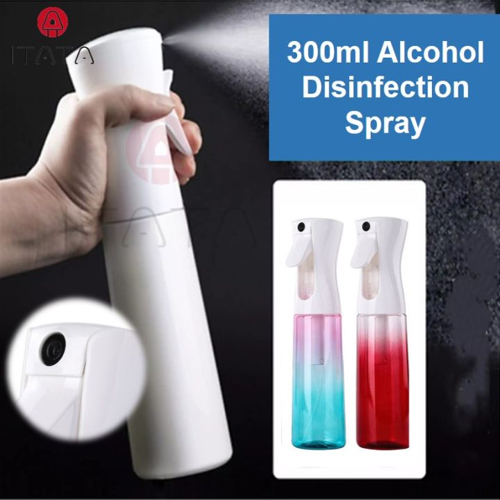 (READY STOCK) 300ml Sanitizer Spray Alcohol Disinfection Hairdressing ...