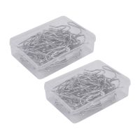 【LZ】♛﹉✷  Ganchos de cortina de metal Drapery Hook Pins Caixa transparente para janela Porta e cortina de chuveiro