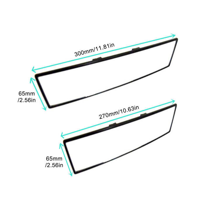 อุปกรณ์เสริม-มุมกว้าง-ติดตั้งง่าย-ป้องกันแสงสะท้อน-รถบรรทุก-ทนทาน-แบบพกพา-มัลติฟังก์ชั่น-กระจกมองหลังภายในรถยนต์