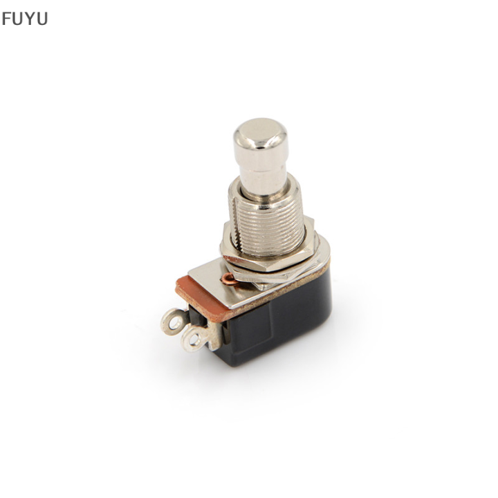 fuyu-สวิทช์กีต้าร์ไฟฟ้าใหม่-momentary-push-button-foot-switch-spst