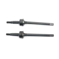 1Set Drive Shaft CVD Driveshaft for Traxxas TRX4M TRX-4M 1/18 RC Crawler Car Metal Front ,Black