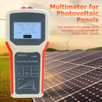 SEESII LCD Solar Panel Multimeter  MPPY แผงโซลาร์มัลติมิเตอร์,เครื่องทดสอบแรงดันไฟฟ้าอัจฉริยะเครื่องทดสอบแรงดันไฟฟ้าดิจิตอลพาวเวอร์มิเตอร์เครื่องทดสอบแผงโซลาร์เซลล์มิเตอร์ทดสอบความเสียหาย El400B