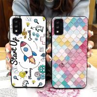 Original Full wrap Phone Case For TCL 30T/T603DL Cartoon Anti-knock Fashion Design armor case Waterproof Cute Silicone