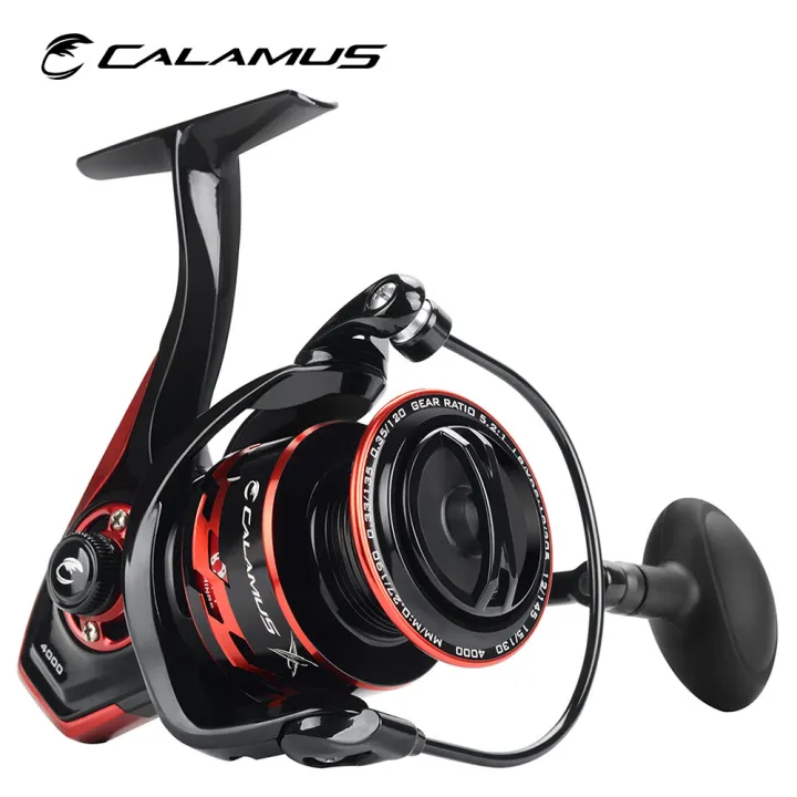 KastKing Calamus X2 Spinning Fishing Reel 9 1 High Performance BB 5.21 Gear Ratio 12KG Max Drag