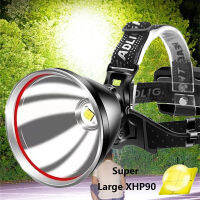 Not afraid of rain, waterproof P50/p90led USB headlight 500000lm 3 modes night light daytime running continuously 24-72 hours suitable for running, fishing, hiking, exploration, forest