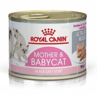 อาหารแมว Royal Canin Mother &amp; Babycat 195G รอยัลคานิน อาหารแม่และลูกแมว