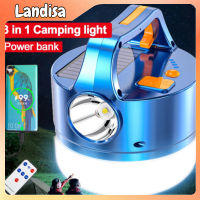 Portable Solar Camping Lantern 3 Modes Usb Rechargeable Energy Saving Flashlight Outdoor Tent Light