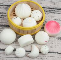 【CC】 dumpling squishy Food Dumplings Tricky Venting Soft Anti-Stress Decompression Fidget