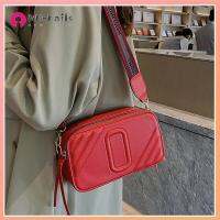 MN-NAILS พียู PU กระเป๋ากล้องสะพายไหล่ สายปรับได้120ซม. จุได้มาก กระเป๋า Crossbody หรูหราสุดหรู รูปทรงสี่เหลี่ยม กระเป๋าความรู้สึกขั้นสูง ผู้หญิงผู้หญิงเด็กหญิง