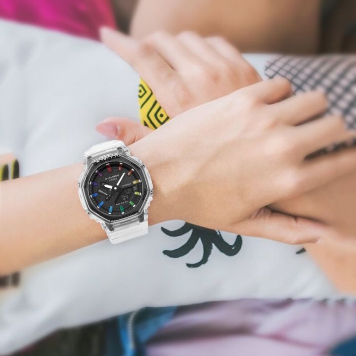 สินค้าขายดี-คาสิโอ-นาฬิกาข้อมือผู้ชาย-g-shock-รุ่น-ga-2100hc-4a-นาฬิกากีฬา-นาฬิกา-นาฬิกาข้อมือ-รับประกัน1ปี
