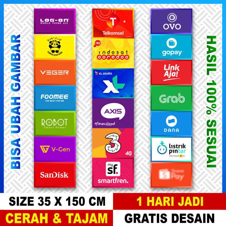 BANNER KONTER LOGO PROVIDER OPERATOR / BANNER LOGO AGEN BANK BRILINK ...