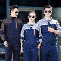 เสื้อผ้าทำงาน Workwear เสื้อผ้าสำหรับผู้ชายผู้หญิง Coveralls สำหรับ Workmen ชุดทำงานรถการประชุมเชิงปฏิบัติการแรงงานสูทผ้าฝ้ายวิศวกรรม SUIT4X