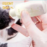 EQUOMT ขวดนมลูกสุนัขลูกแมวเครื่องให้อาหารสุนัขสำหรับแมวแปรงทำความสะอาด1ชุดอุปกรณ์เครื่องให้อาหารสัตว์เลี้ยงขวดนมสำหรับสัตว์เลี้ยงขวดน้ำแมว