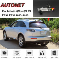 AUTONET HD Night Vision สำรองกล้องมองหลังสำหรับ Infiniti QX70 QX FX FX35 FX37 2003 ~ 2008 CCDกล้องป้ายทะเบียนหรือวงเล็บ