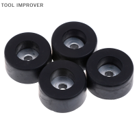 TOOL IMPROVER 4pcs ลำโพงกันกระแทกเบาะรองเท้ายางกันกระแทกฐานรอง38mm x 19mm