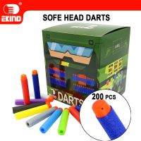 EKIND 7.2cm Refill Bullet Foam Darts Compatible for Nerf Elite Series Blasters Kid Toy Gun