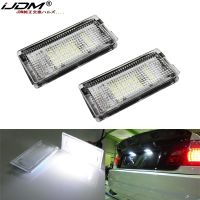 iJDM12V LED Number License Plate Light Lamps White Led CANBUS Car No Error Car License Plate Lights For BMW E46 4D 1998-2003 Bulbs  LEDs HIDs