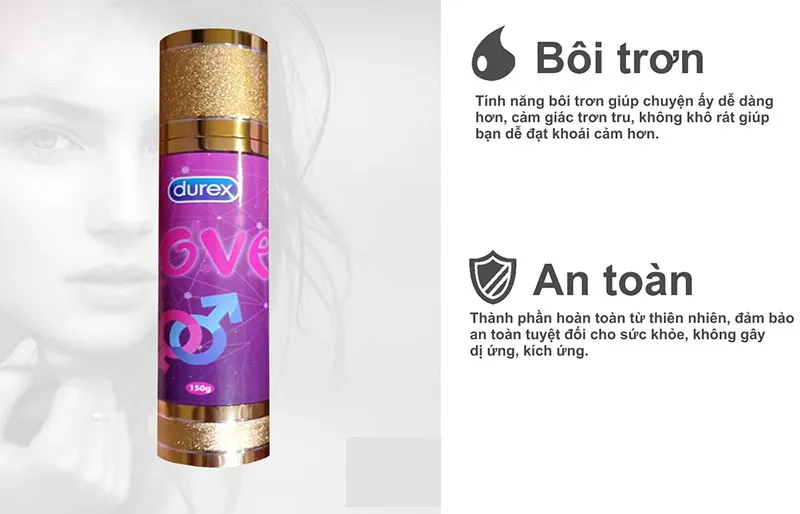 FREESHIP Gel bôi trơn cao cấp Durex Love - Bốc lửa khi yêu | Lazada.vn