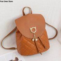 Soft Leather Backpack Women Elegant Schoolbags Wedding Party Double Shoulder Purse  Female Satchel Phone Book Storage Bags 2023 【AUG】